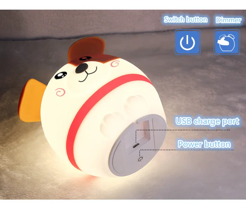 Kawaii Dog Night Lamp