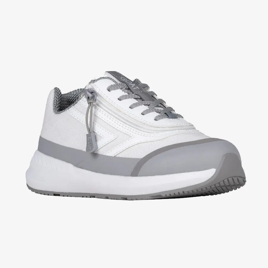 Kids' White BILLY Goat AFO-Friendly Shoes X-Wide