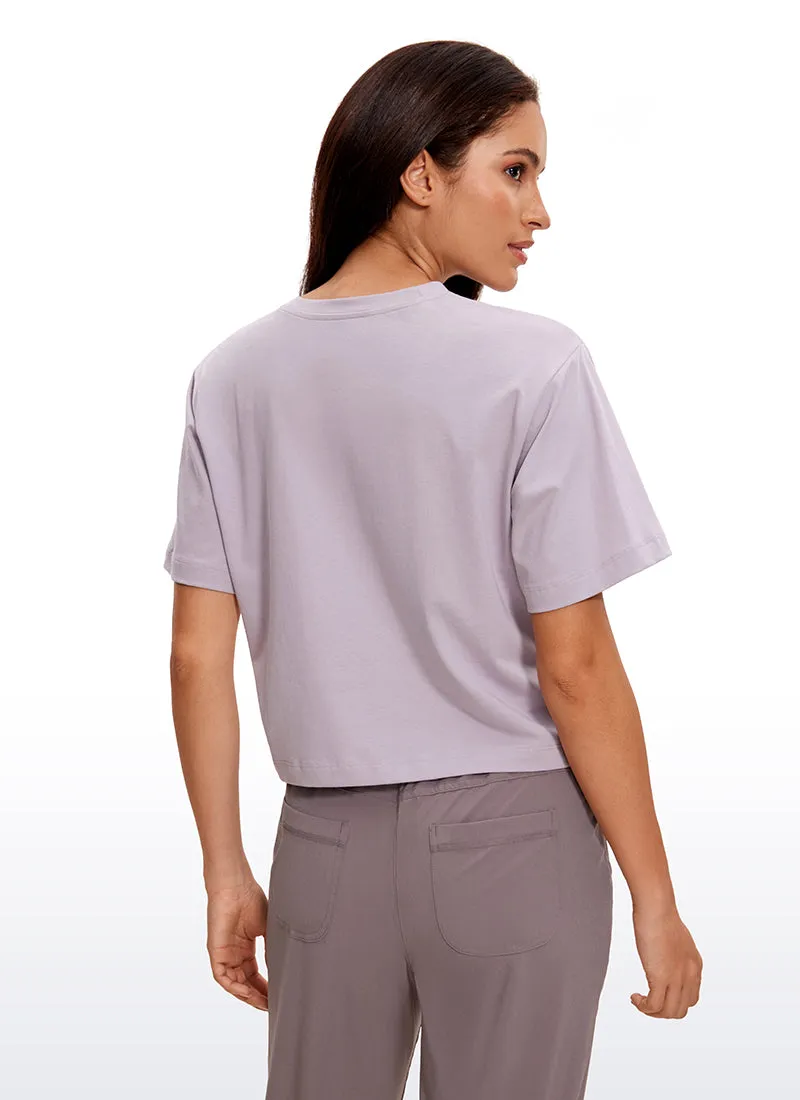 Lightweight Short Sleeves Waist Length