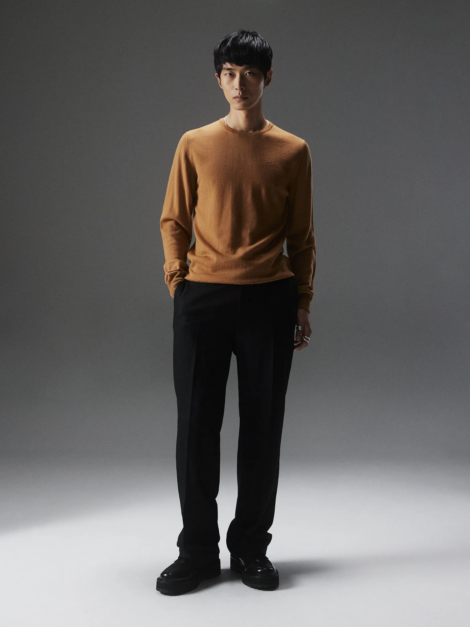 Lyle Merino Crew Neck Sweater