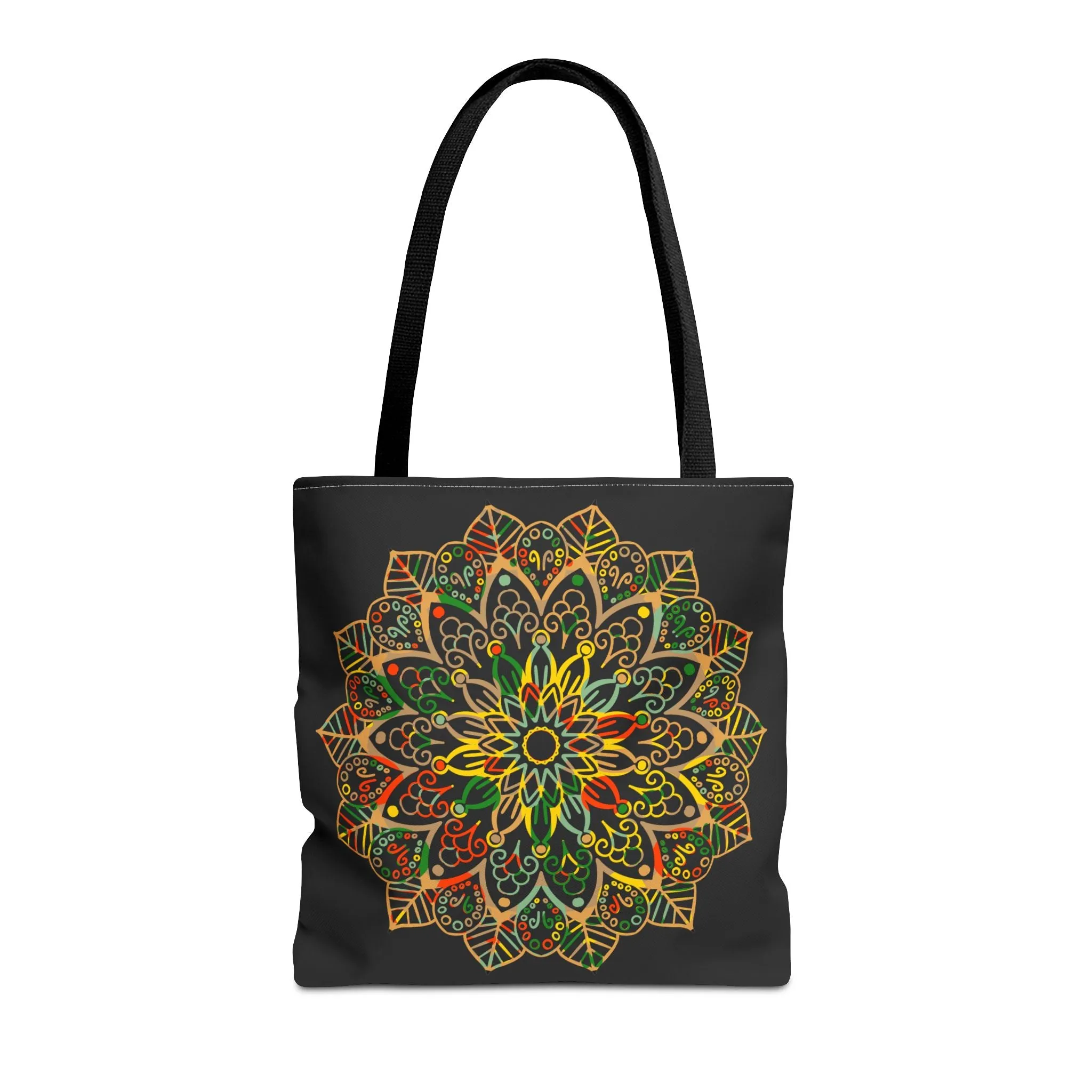 Mandala Art Hand-Drawn Tote Bag (AOP)