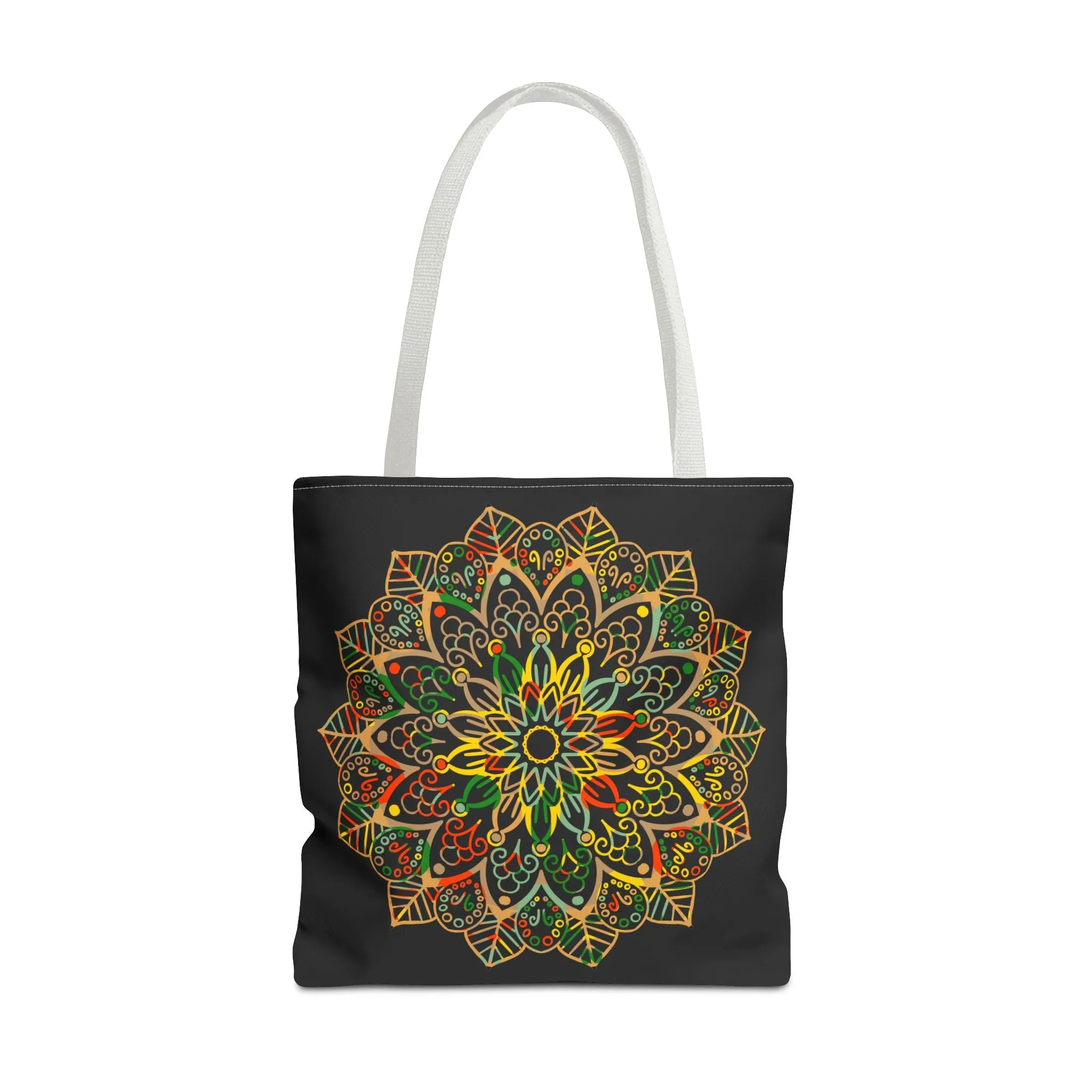 Mandala Art Hand-Drawn Tote Bag (AOP)