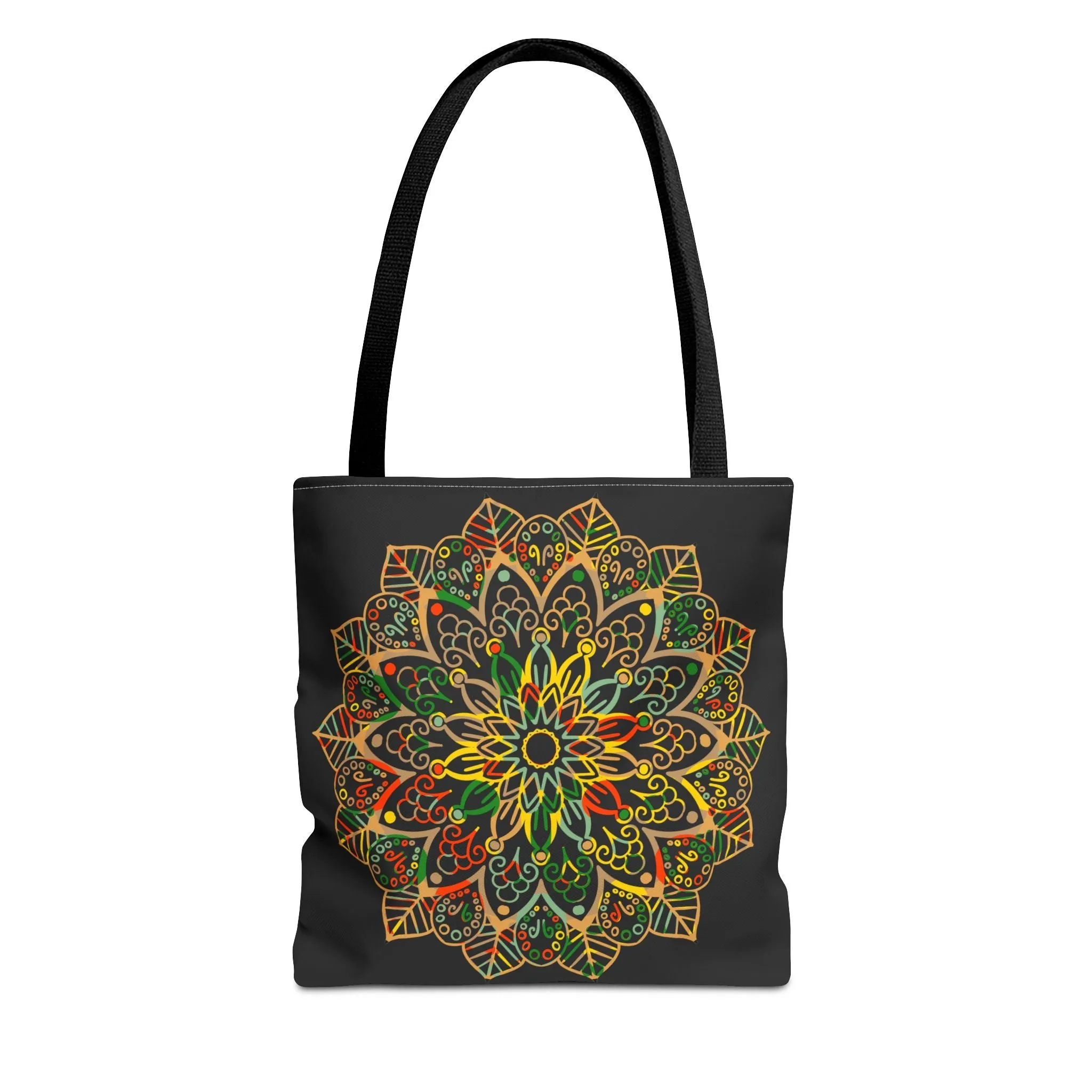 Mandala Art Hand-Drawn Tote Bag (AOP)