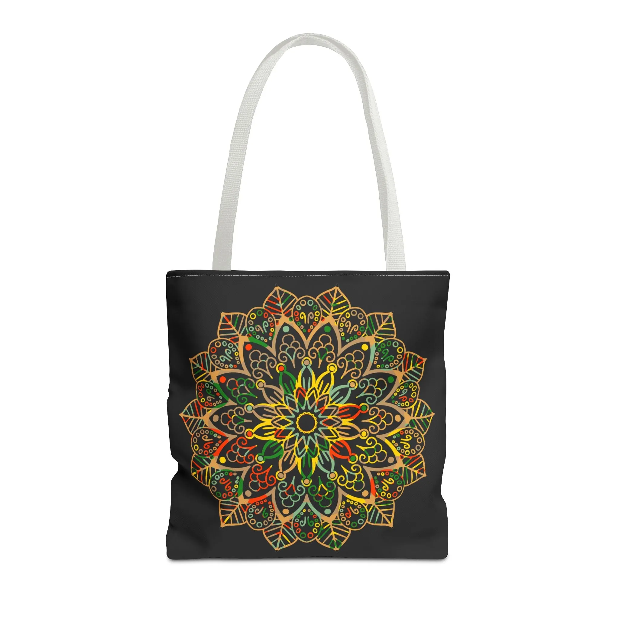 Mandala Art Hand-Drawn Tote Bag (AOP)