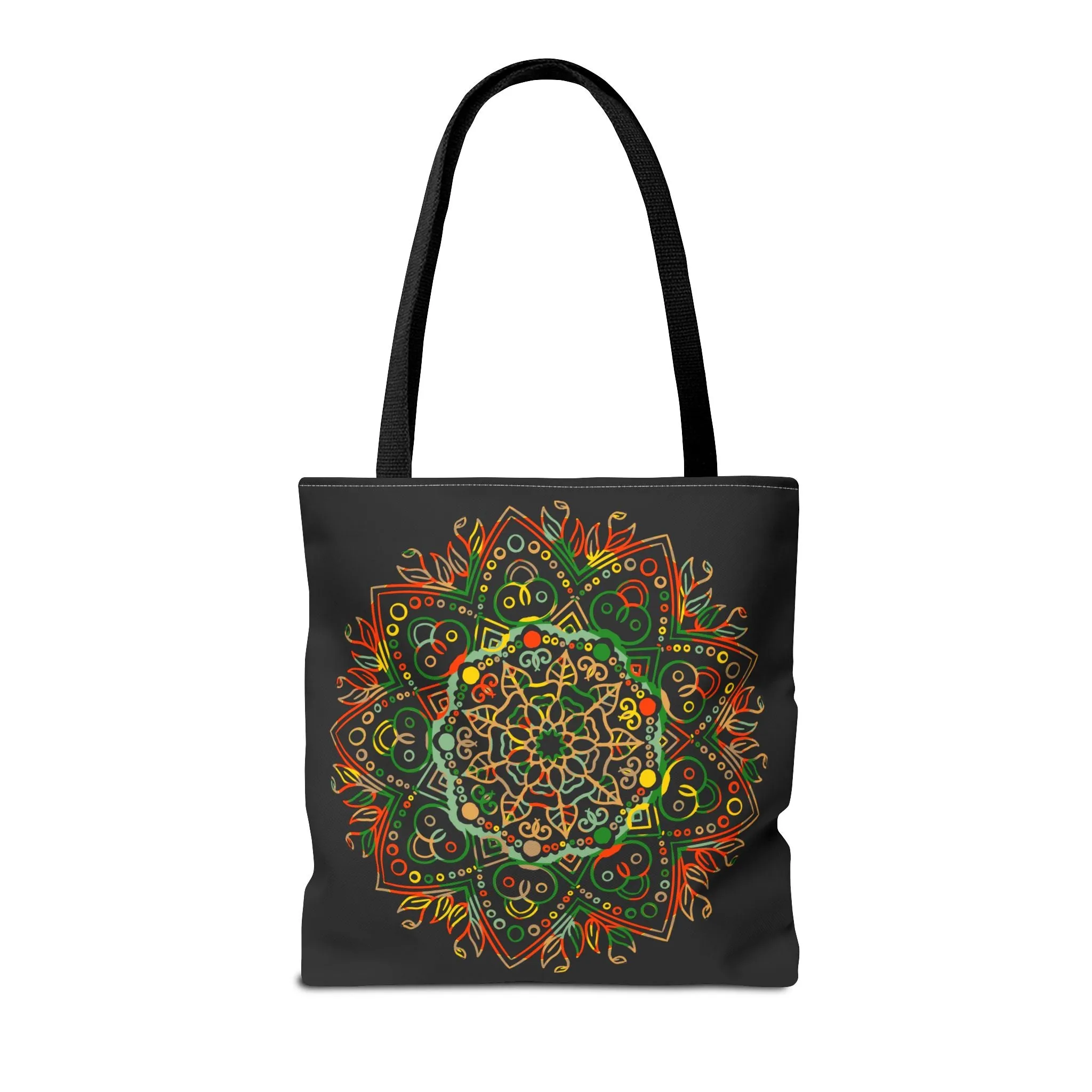 Mandala Art Hand-Drawn Tote Bag (AOP)