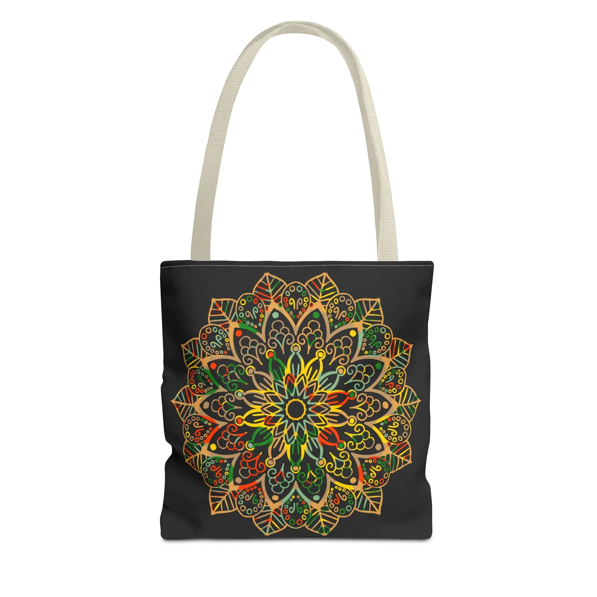 Mandala Art Hand-Drawn Tote Bag (AOP)