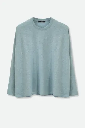 MARLOW OVERSIZED BOXY CREW IN CASHMERE BLEND