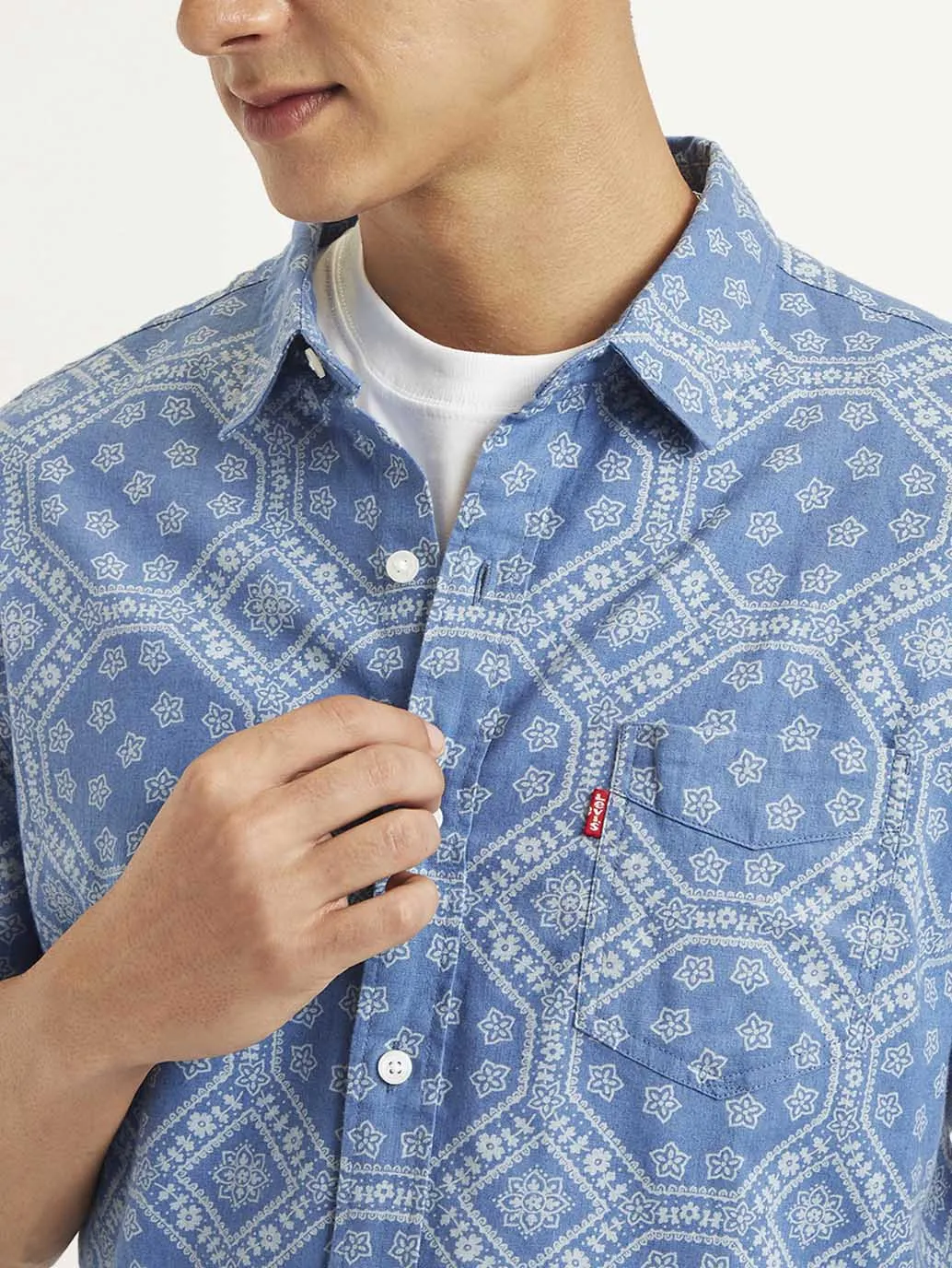 Men's All Over Print Regular Fit Shirt