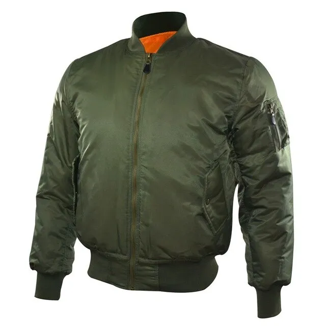 Men's Winter Warm Military l Bomber Jacket