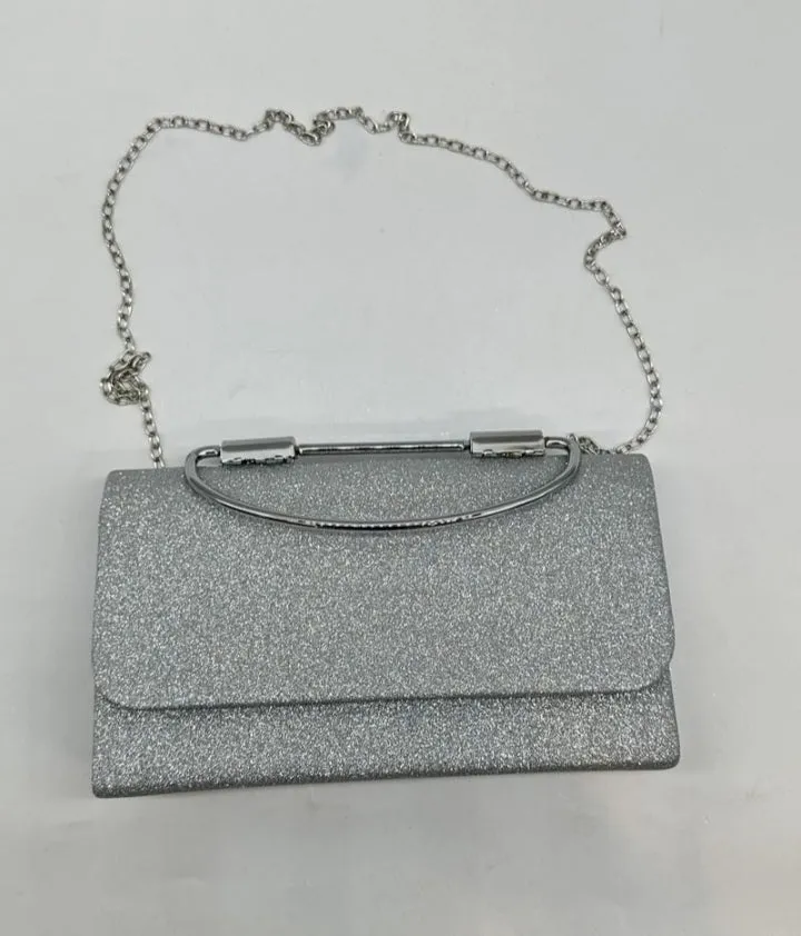 Metallic Clutch bags with handles