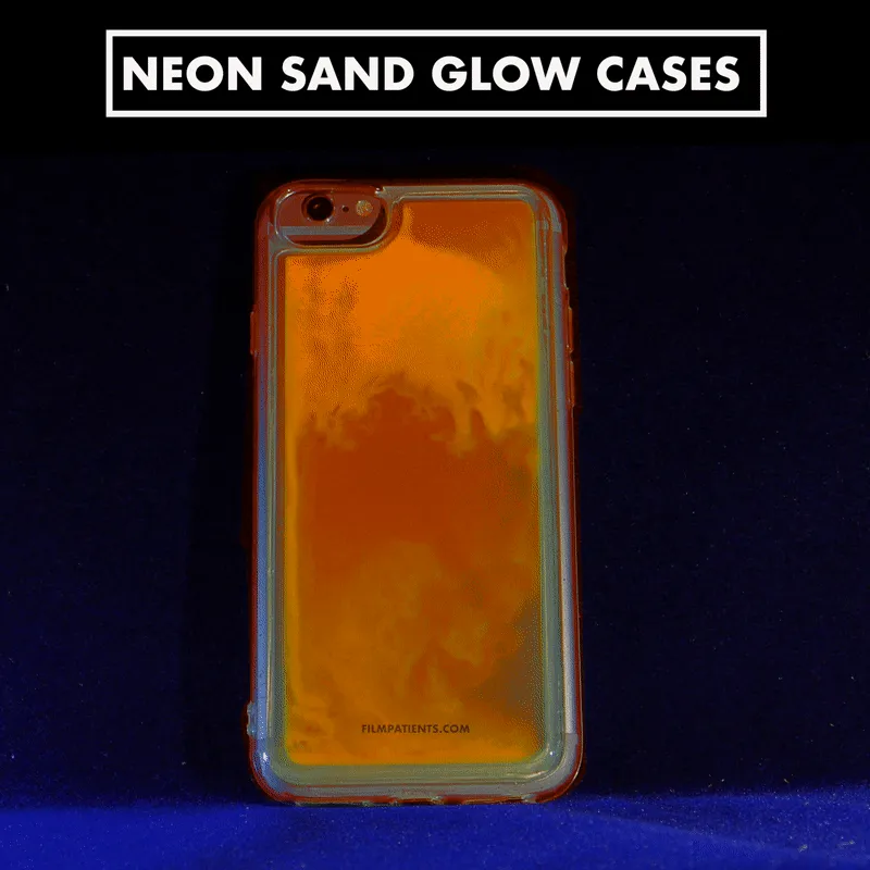 Neon Sand Glow Case | Yellow