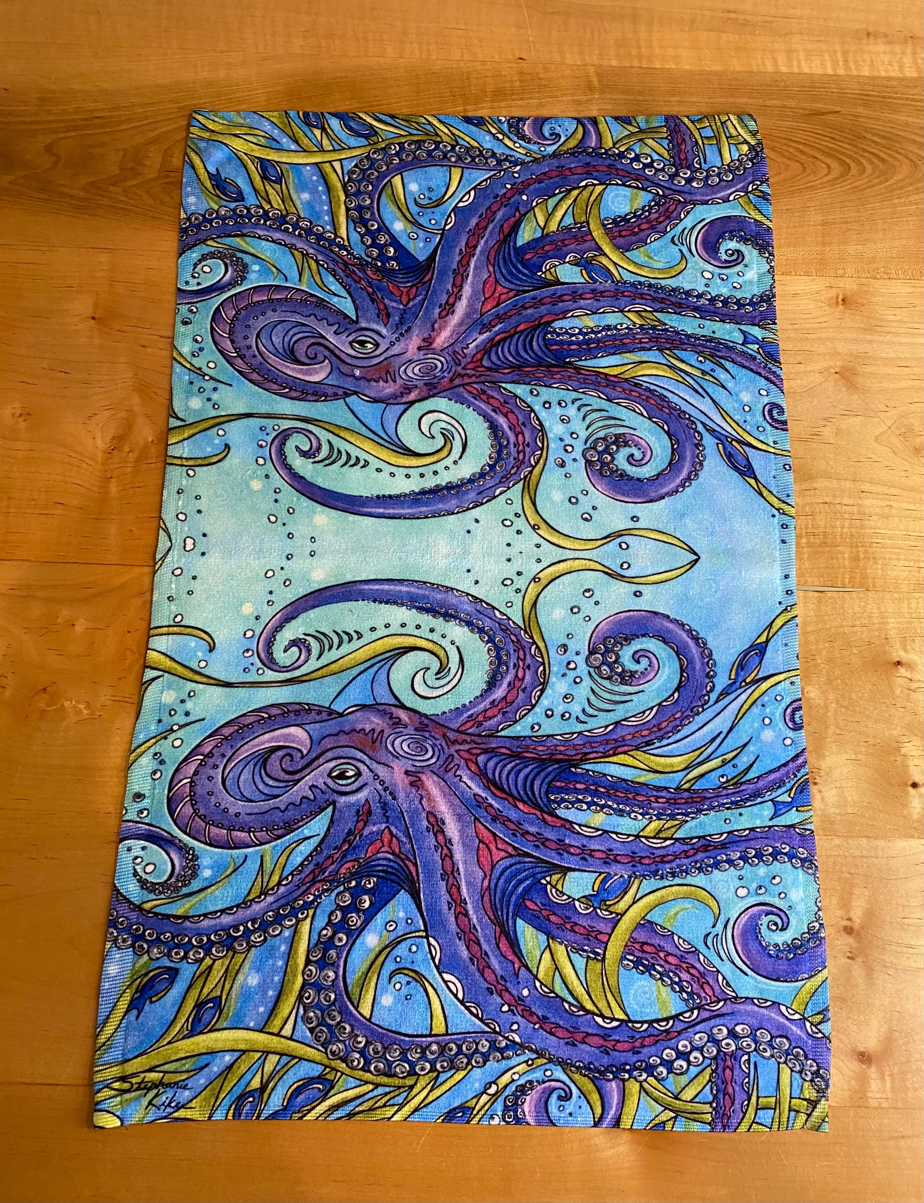 Octopus Hand Towel