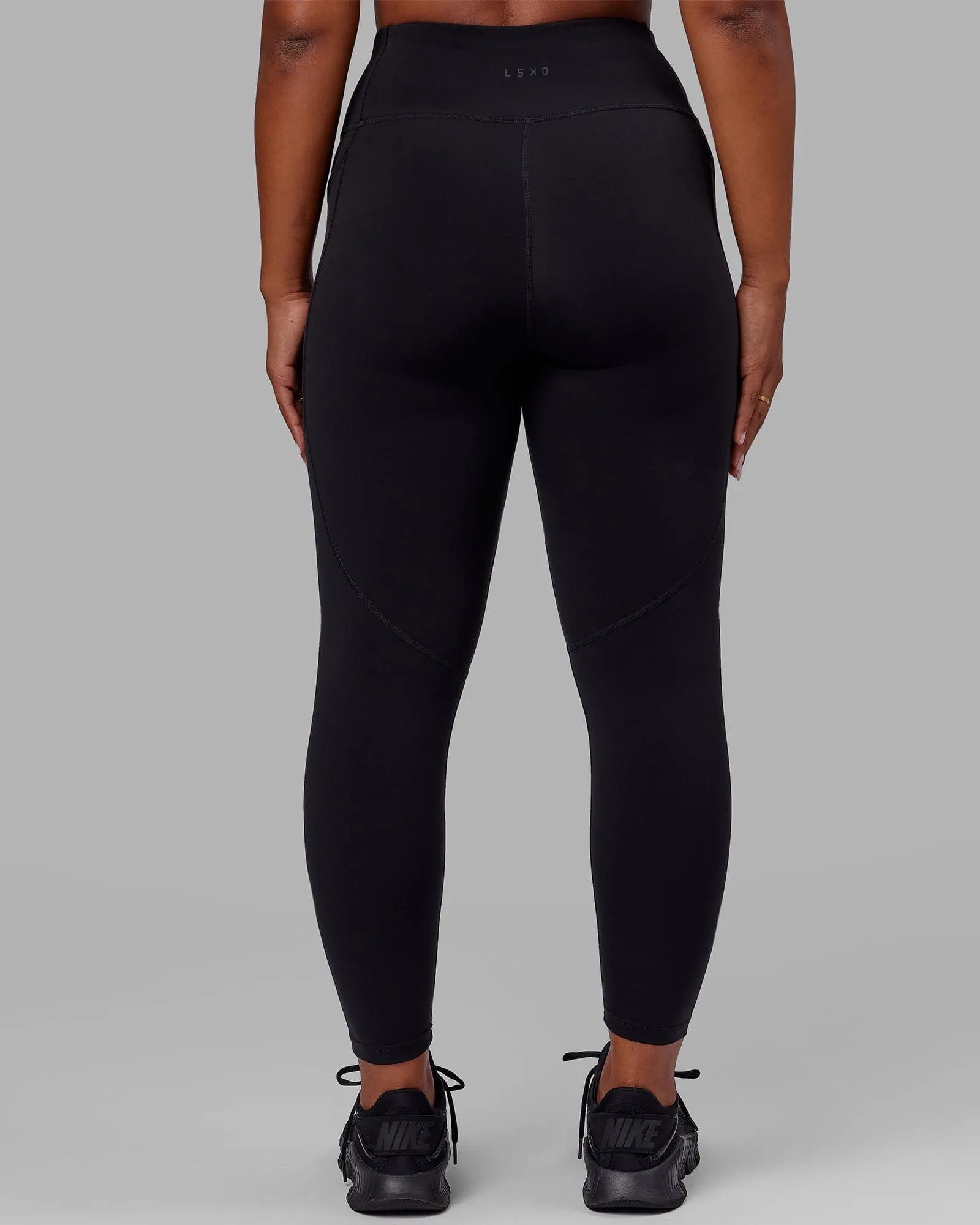 Rep Full Length Leggings - Black-Black