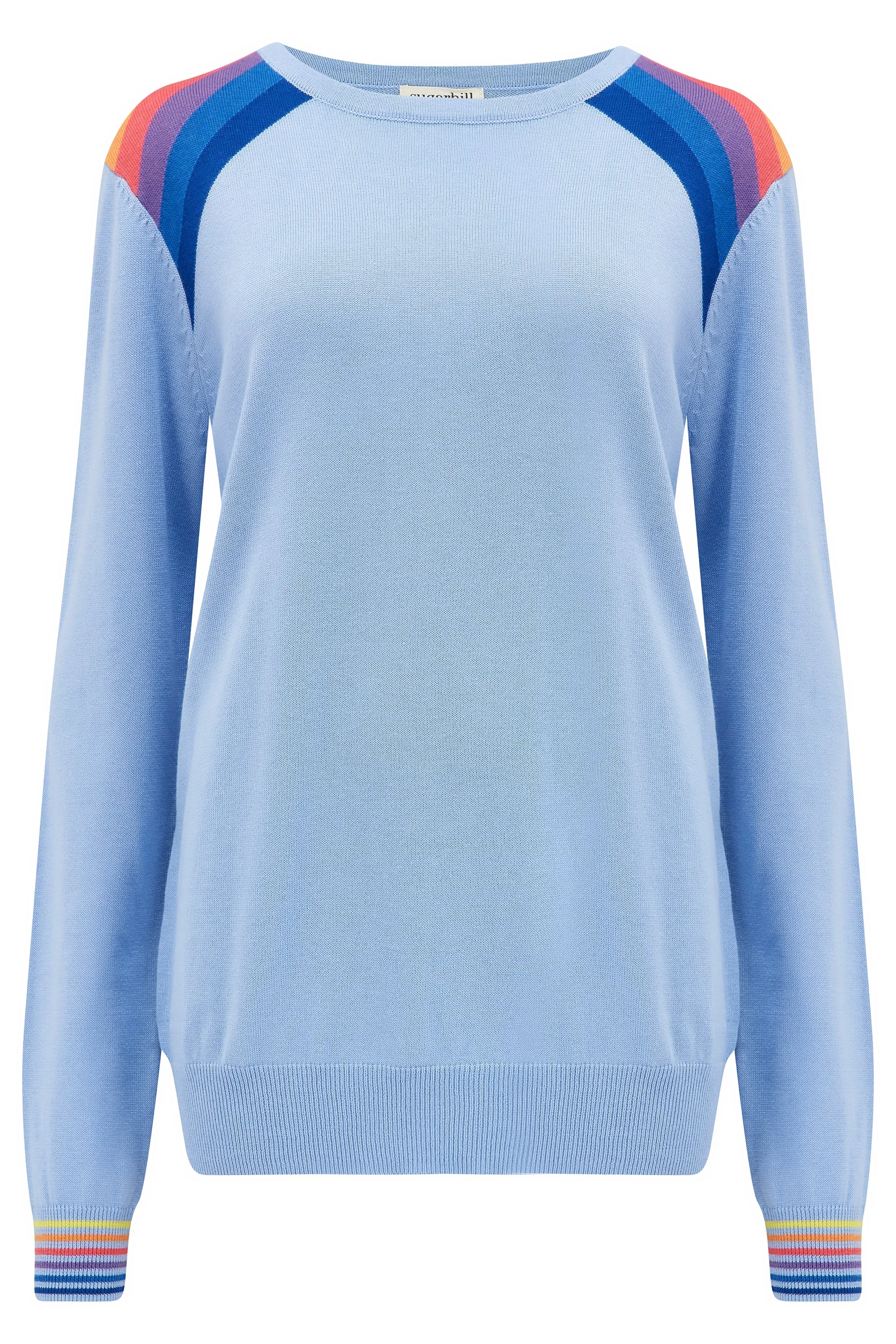 Rita Jumper - Light Blue, Sunset Double Prism