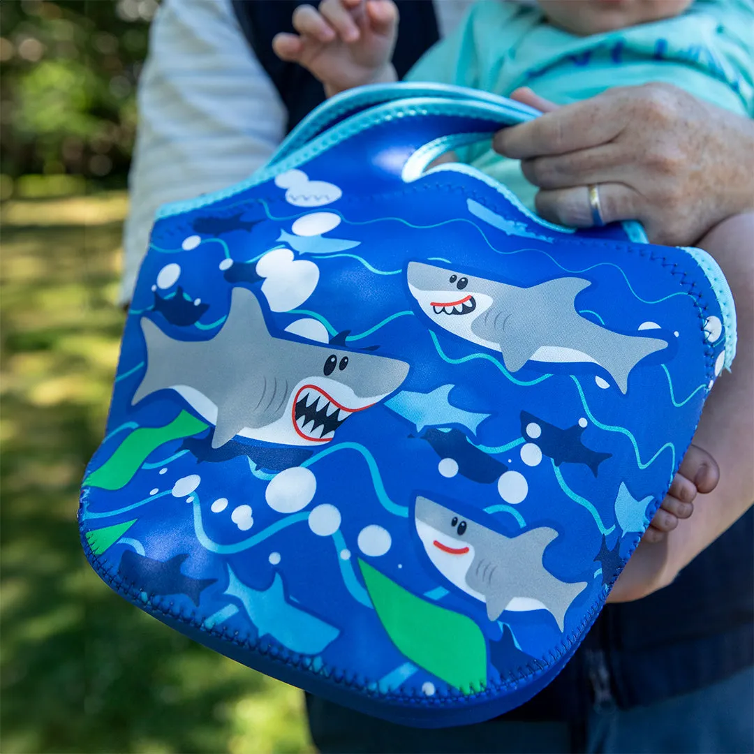 Shark Lunch Bag with WHOI Logo