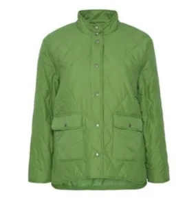 Simple Wish green main light padded Jacket