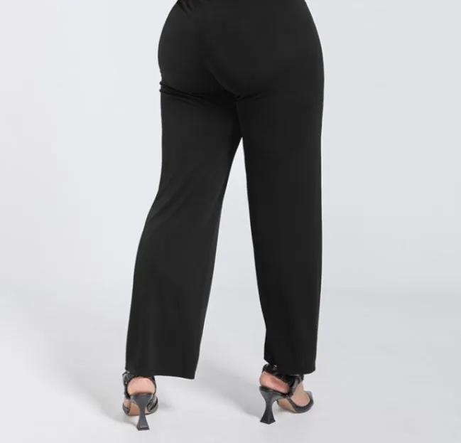 SPG Dressy wide straight leg trousers