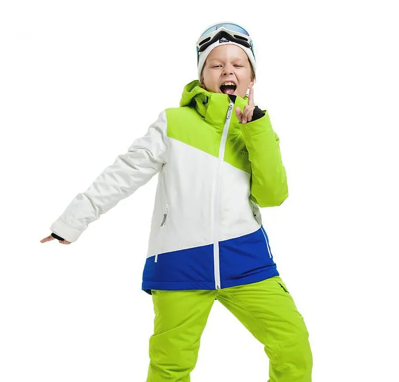 VECTOR Windproof Performance Snowboard Ski Jacket For Boys