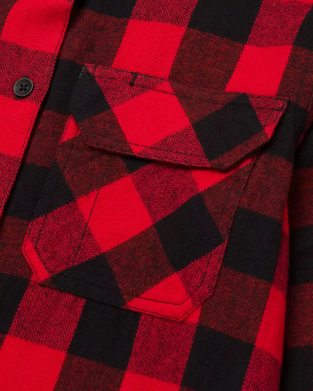 Women's Buffalo Check Flannel Overshirt